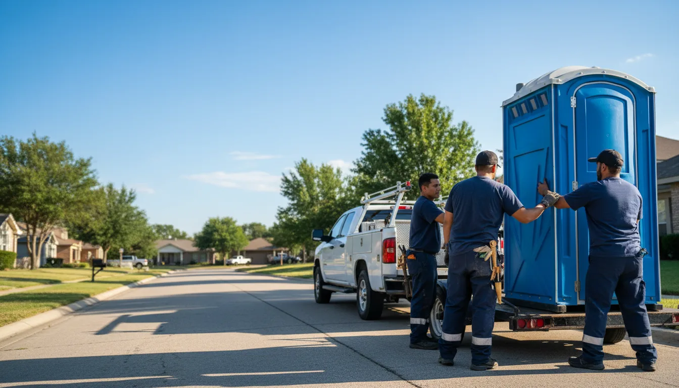 Portable Toilet Rental in Lyford, TX near me